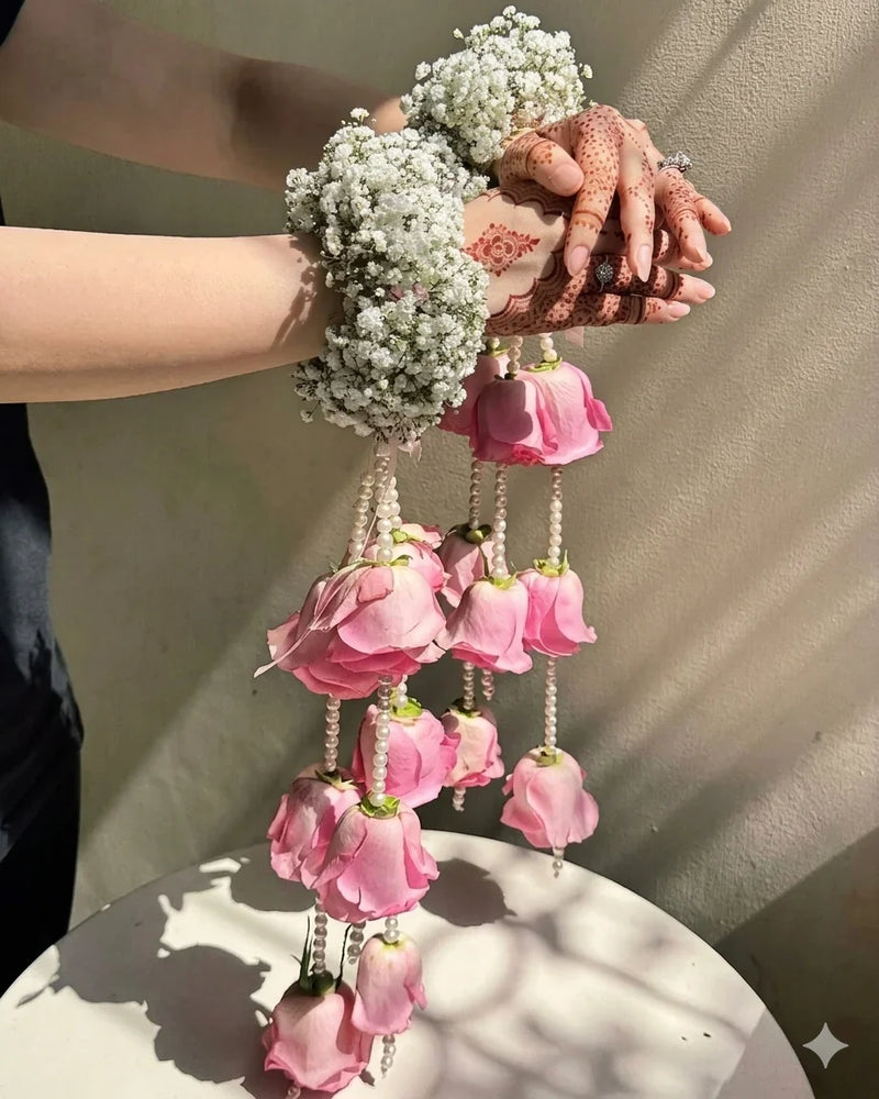 Rose Drop Gajra